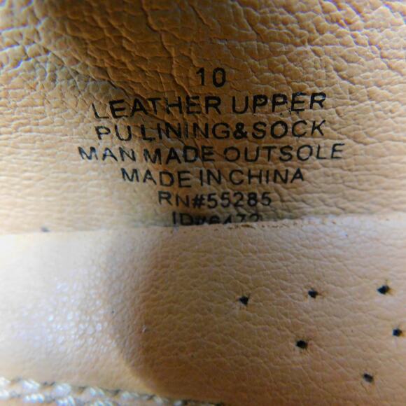 Express New Men's Beige Leather Suede Loafers Size 10 -Retails $118.00 - Picture 7 of 7